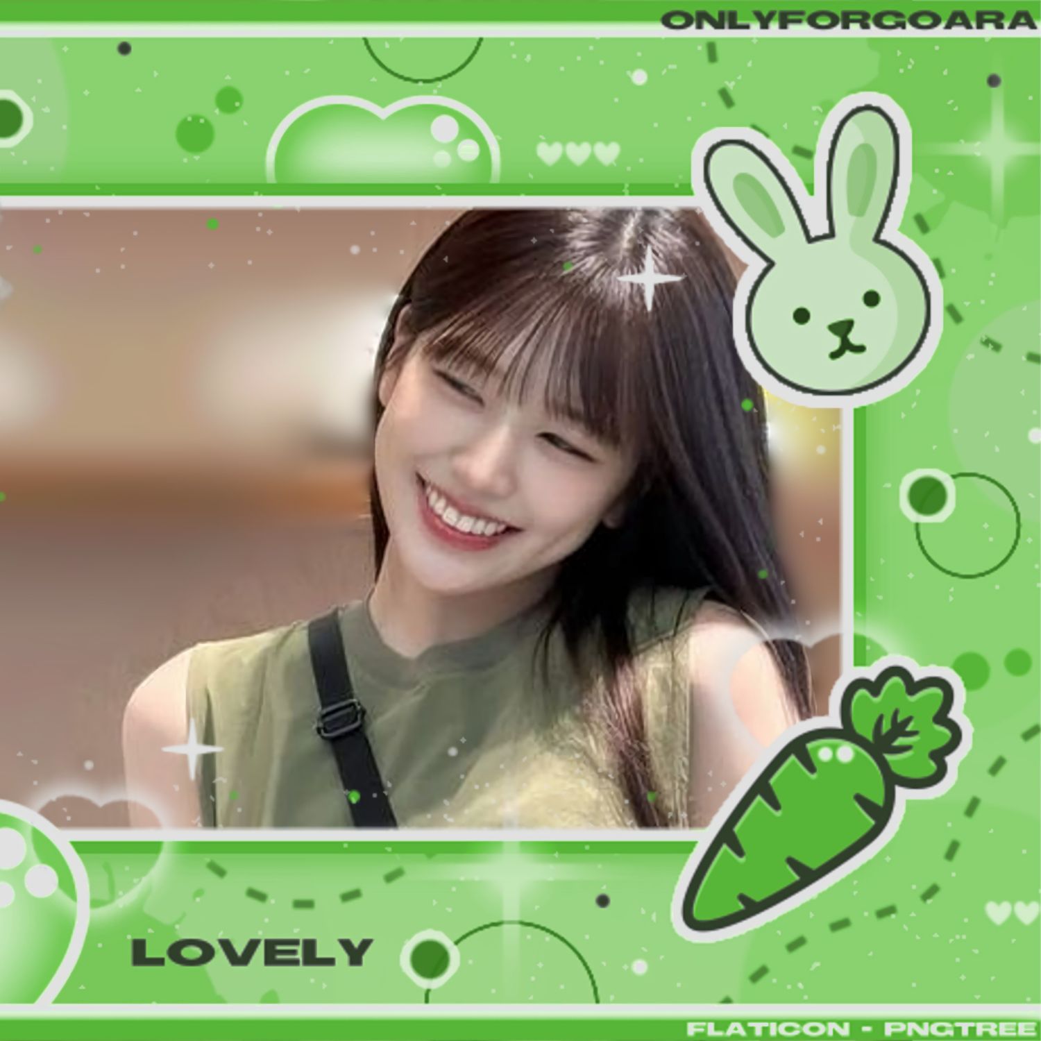 A moment captured by An Yujin (IVE)'s fan