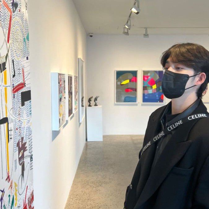 A moment captured by SEVENTEEN's fan