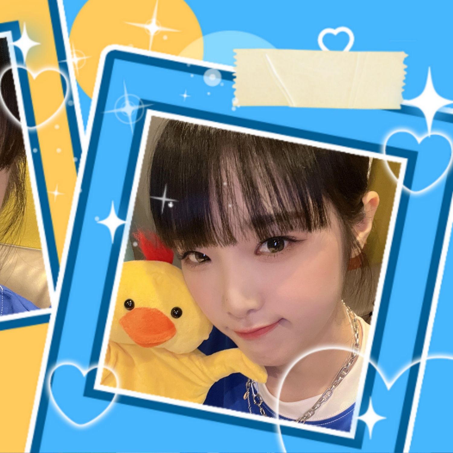 A moment captured by Choi Yena's fan