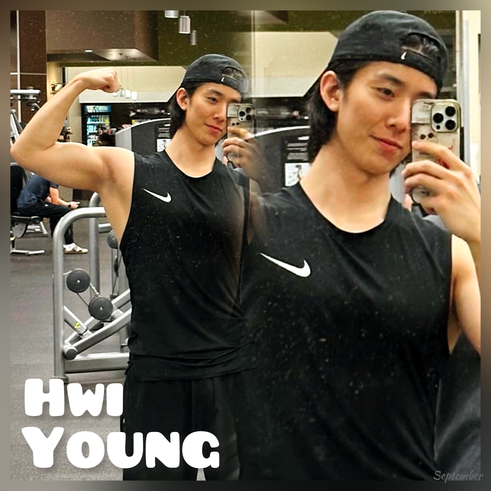 Recent activity shot of Hwiyoung (SF9)