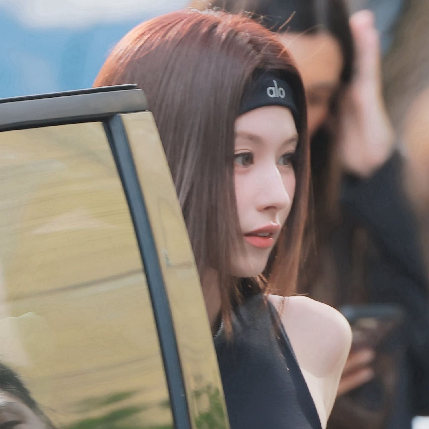 A moment captured by Sana (TWICE)'s fan