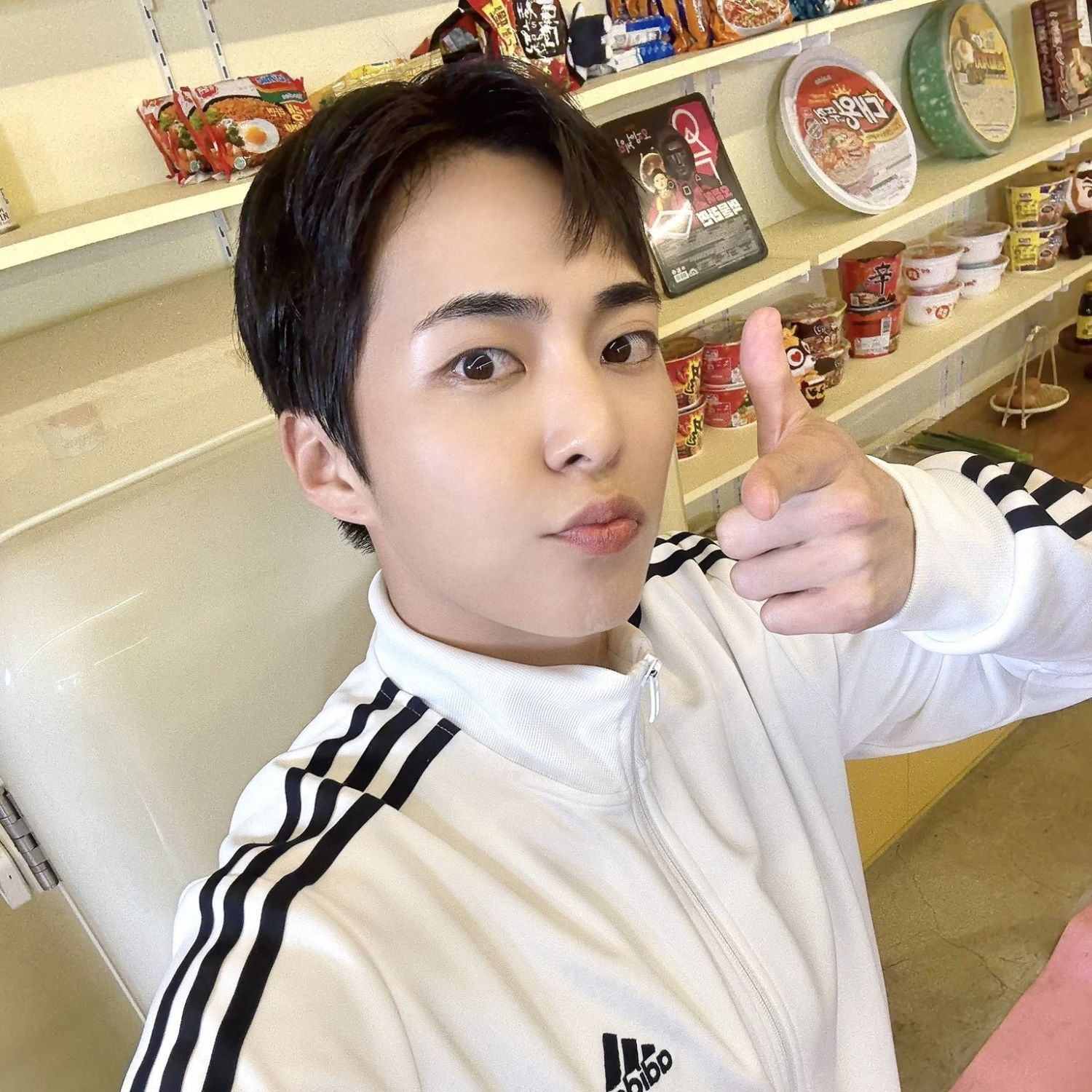 Xiumin (EXO)粉絲拍下的瞬間