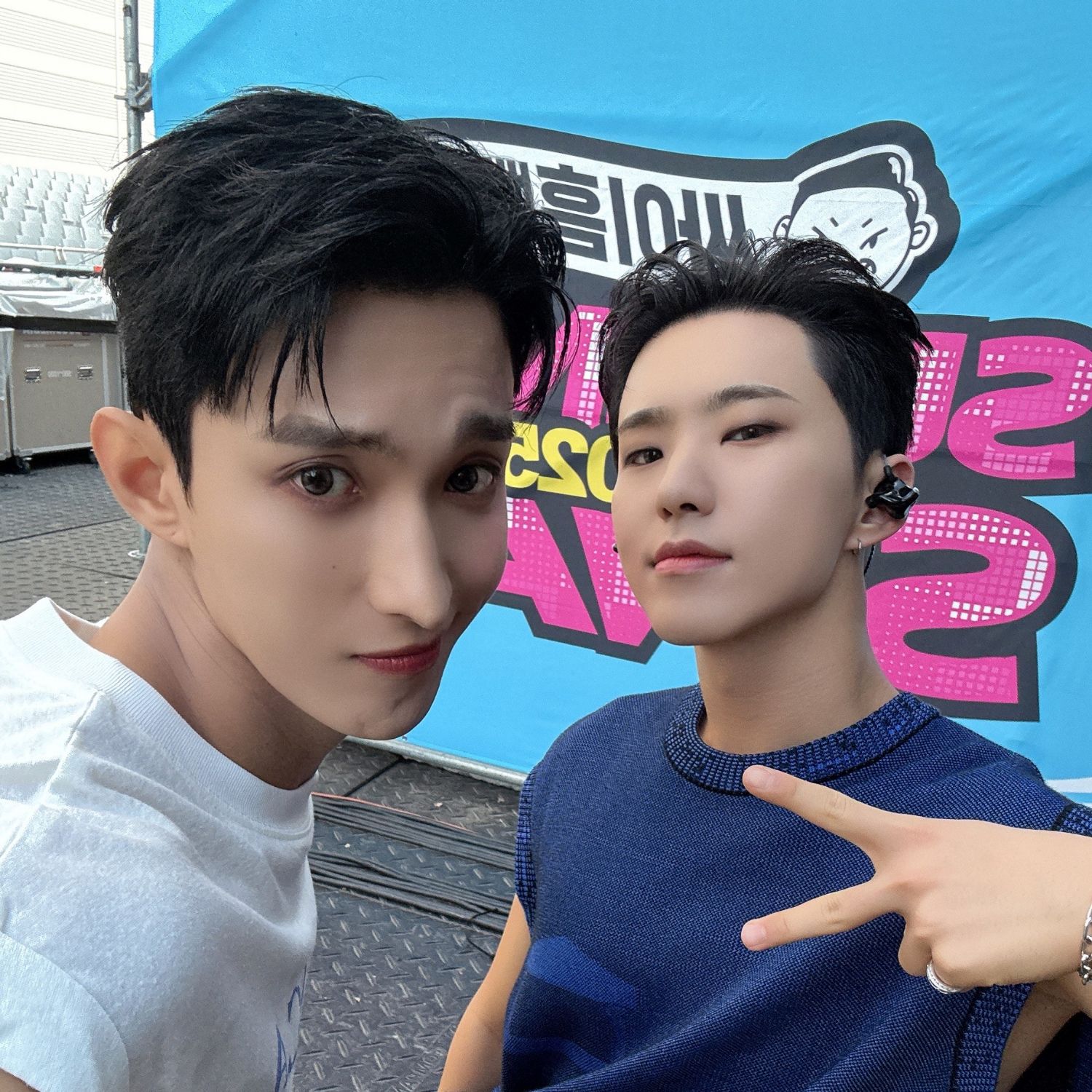 A moment captured by Hoshi (SEVENTEEN)'s fan
