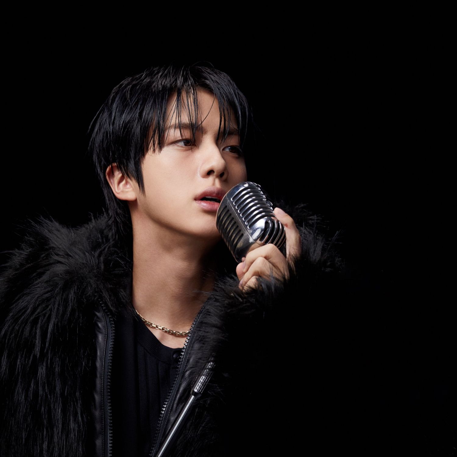 A moment captured by Jin (BTS)'s fan
