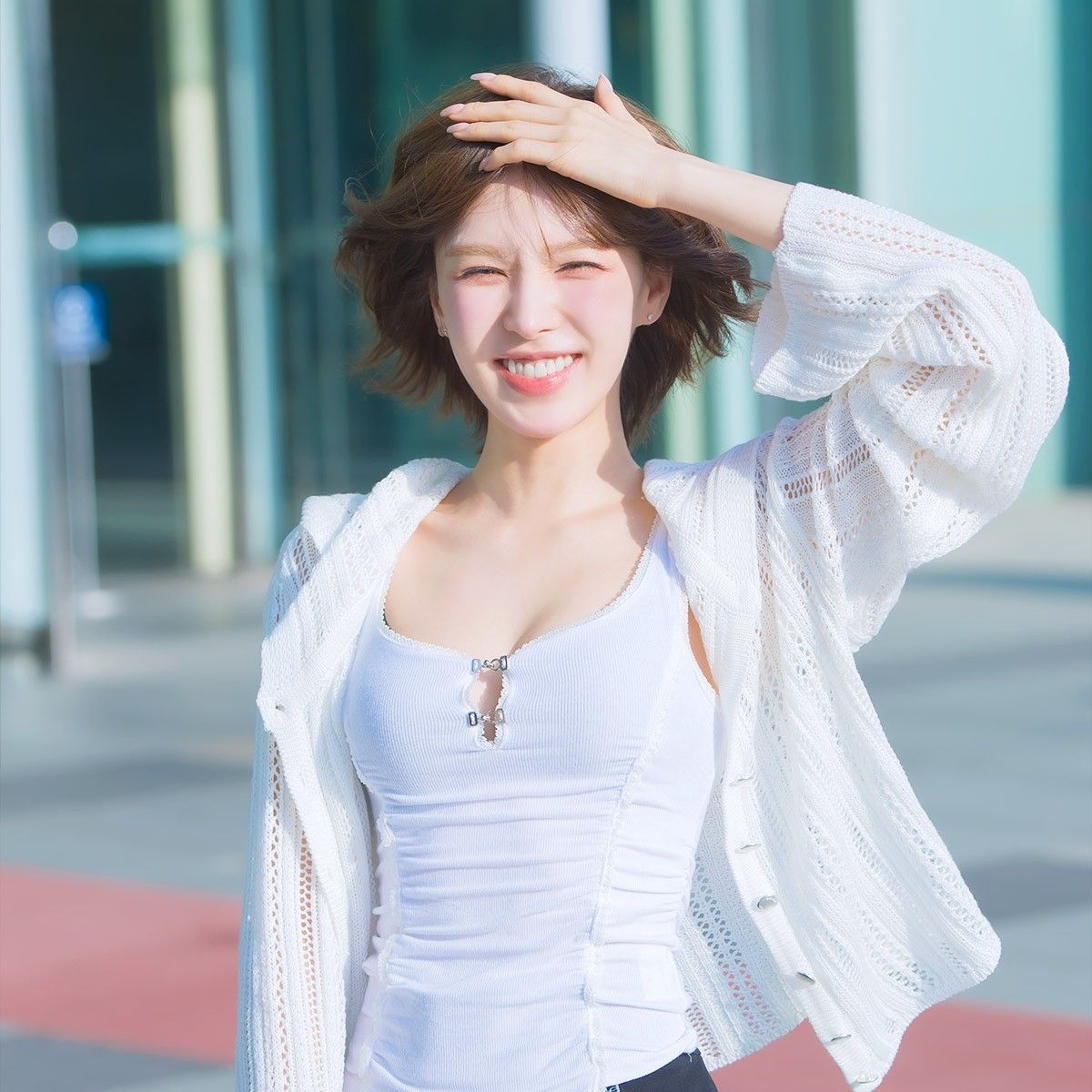 Wendy (Red Velvet)粉絲拍下的瞬間