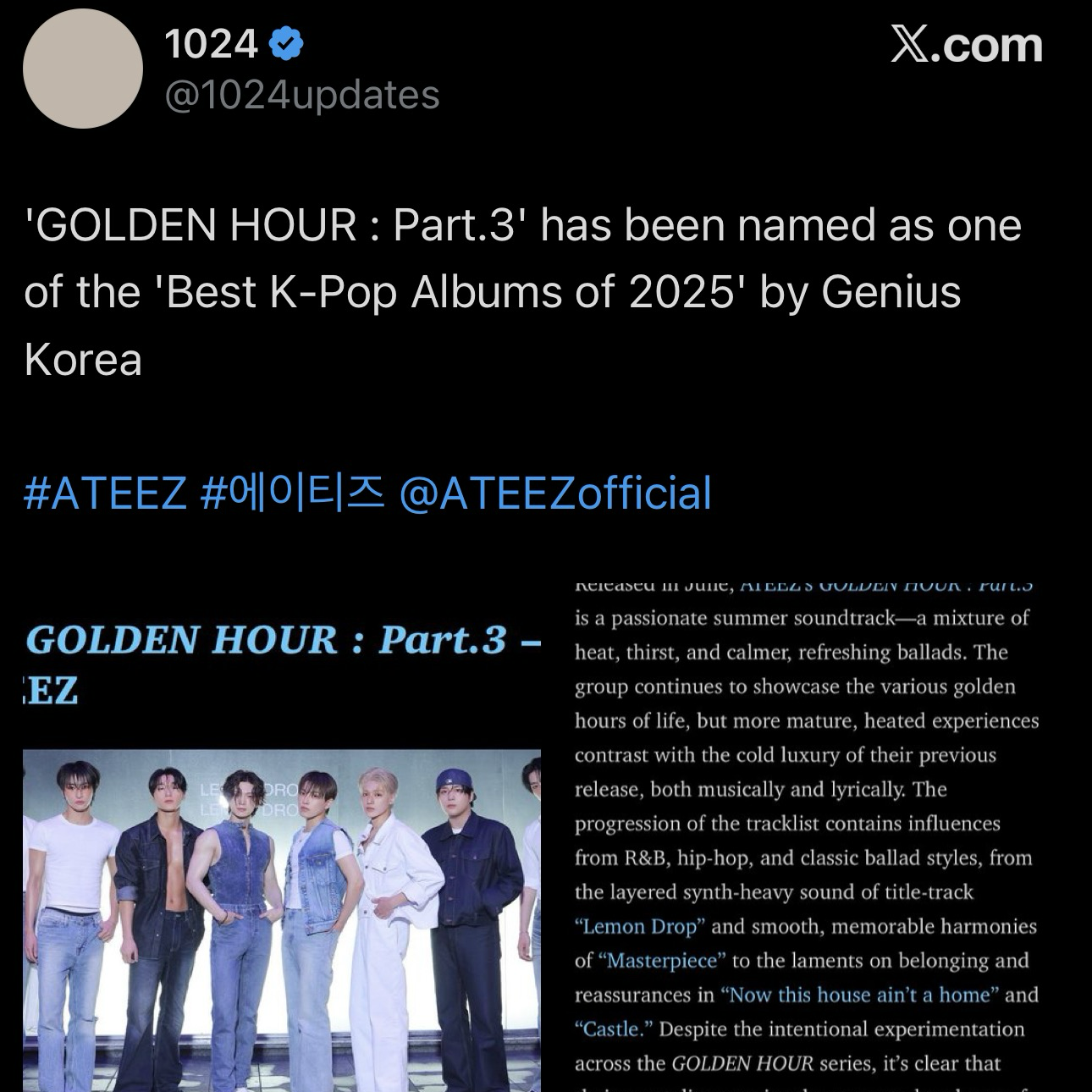 Latest photo of ATEEZ