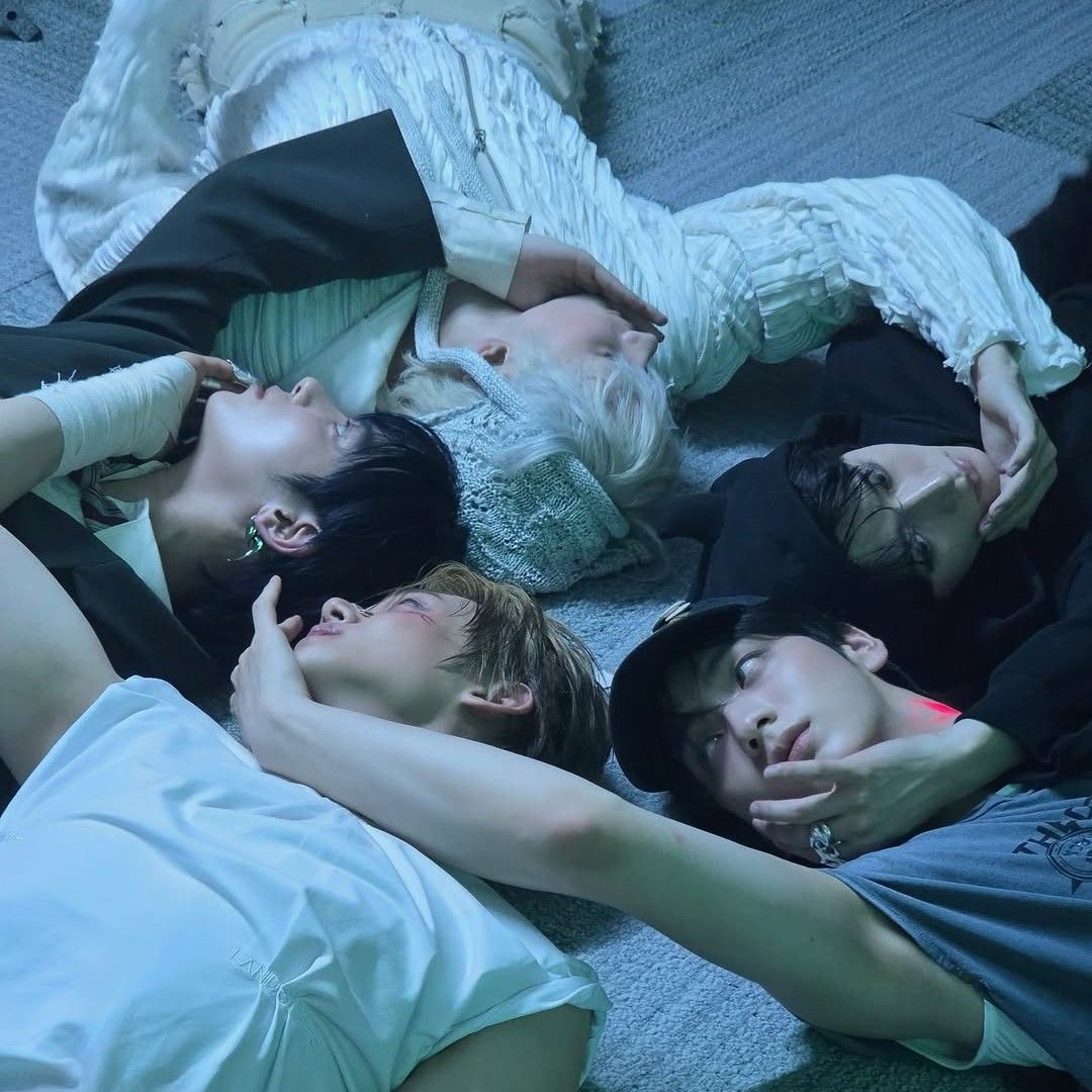 Recent activity shot of TOMORROW X TOGETHER