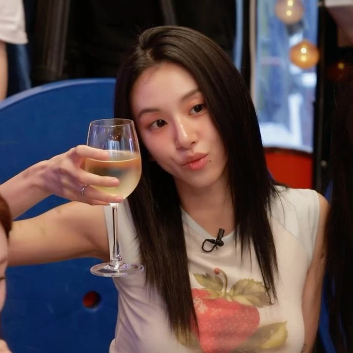 A moment captured by Chaeyoung (TWICE)'s fan