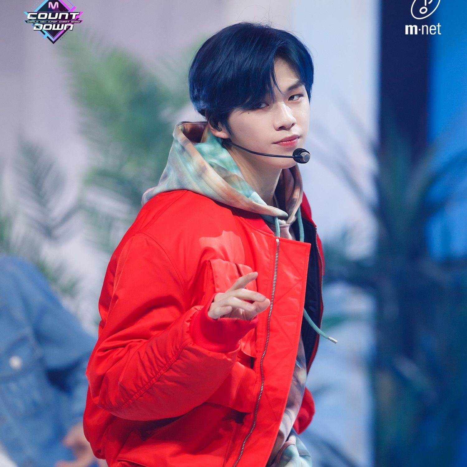 A moment captured by Kang Daniel's fan