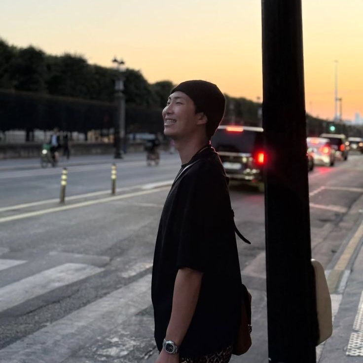 A moment captured by RM (BTS)'s fan