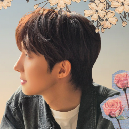 A moment captured by Hui (PENTAGON)'s fan