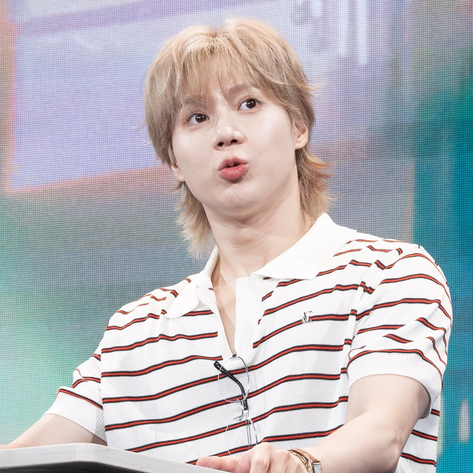 A moment captured by Taemin (SHINee)'s fan