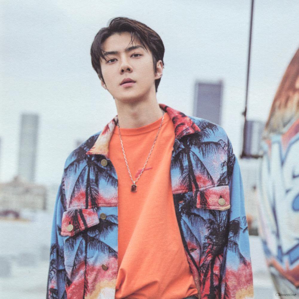 Latest photo of Sehun (EXO)