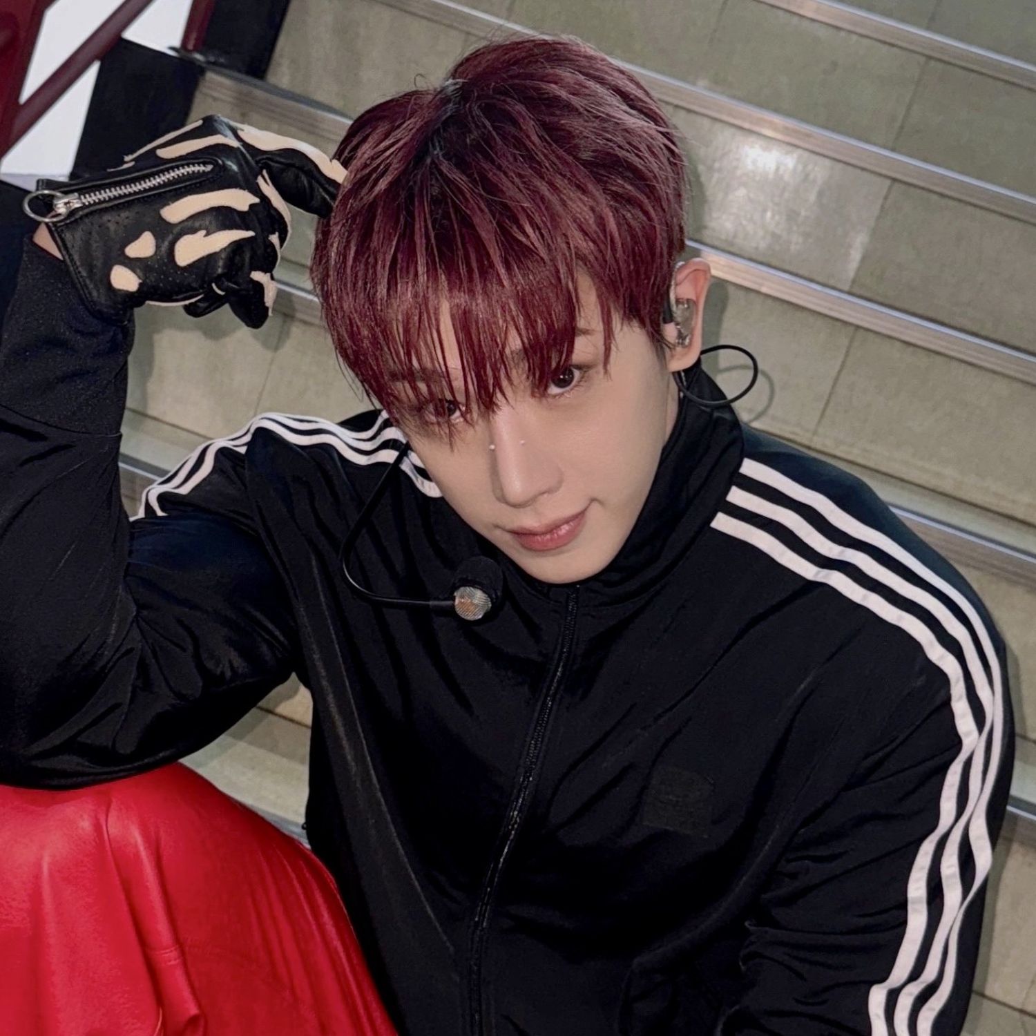 Momen yang diabadikan oleh penggemar Wonho