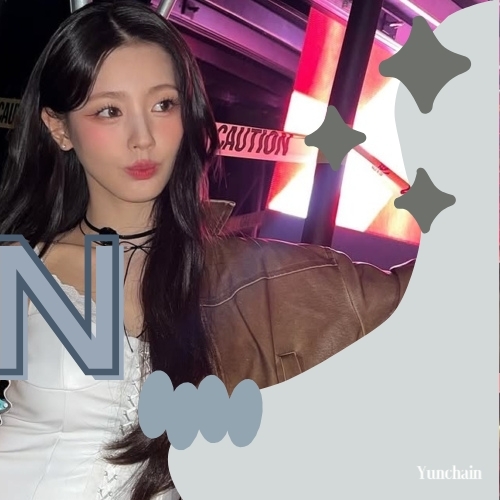 Recent activity shot of Miyeon (i-dle)