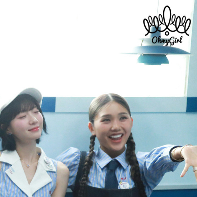OH MY GIRL粉絲拍下的瞬間