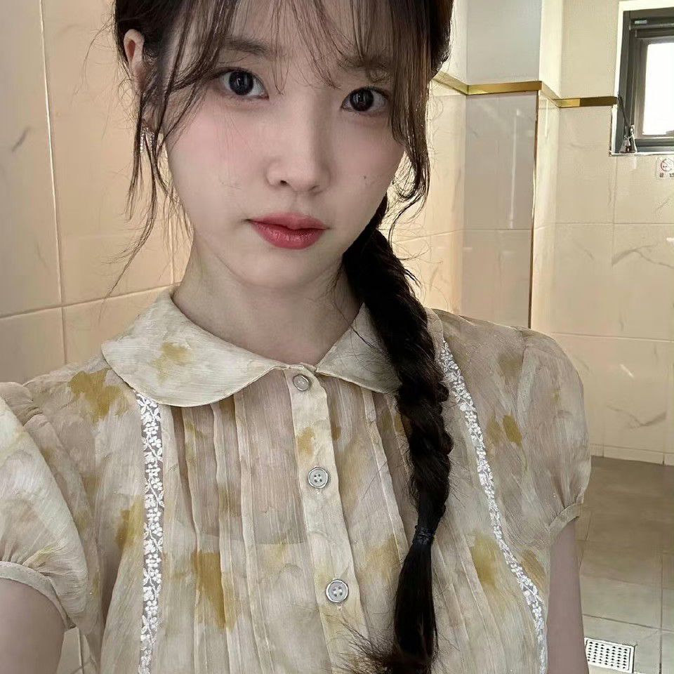 A moment captured by IU's fan