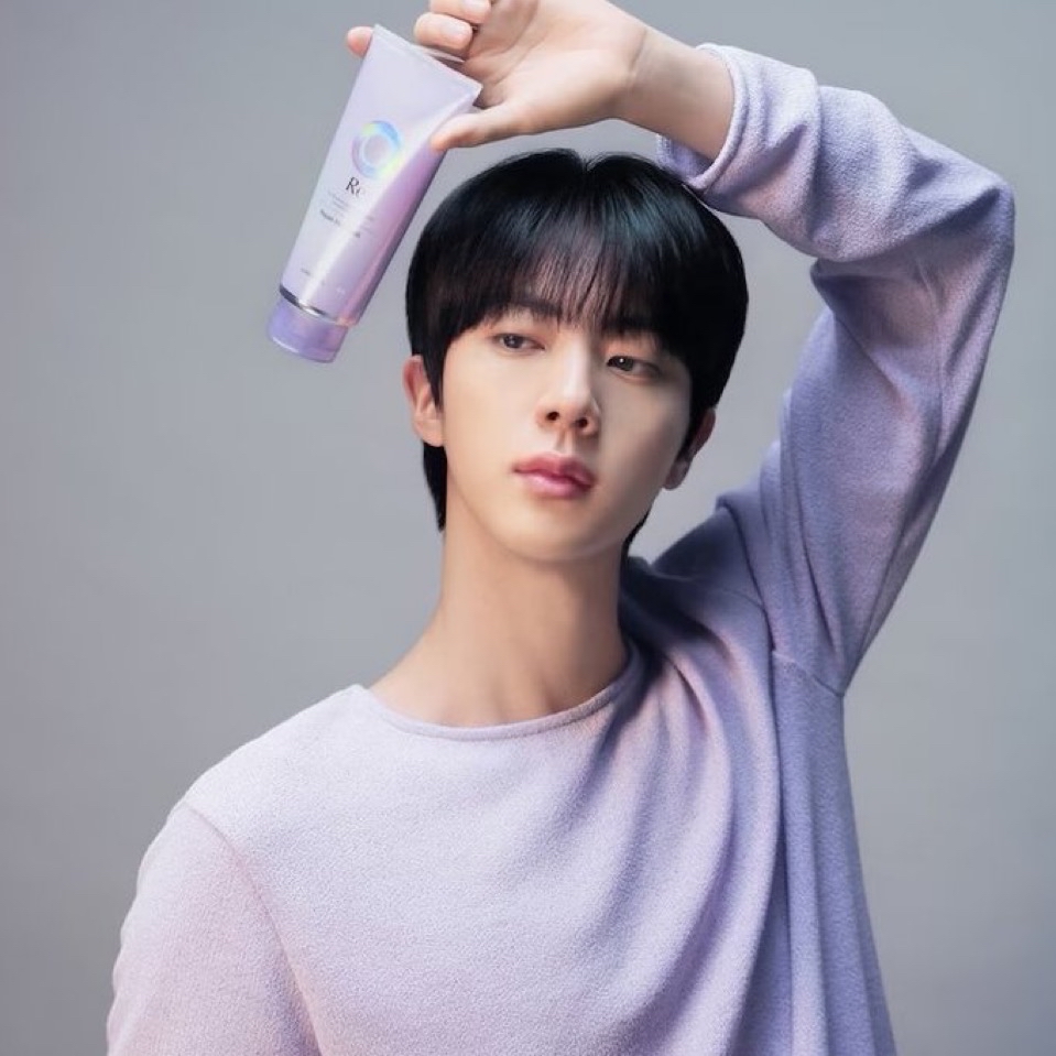 Recent activity shot of Jin (BTS)
