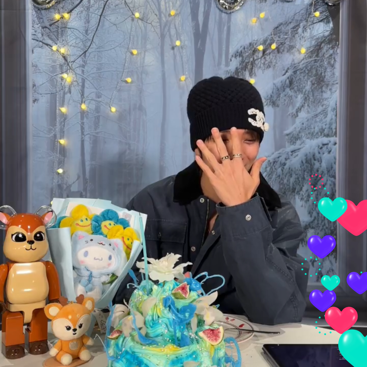 A moment captured by Joshua (SEVENTEEN)'s fan