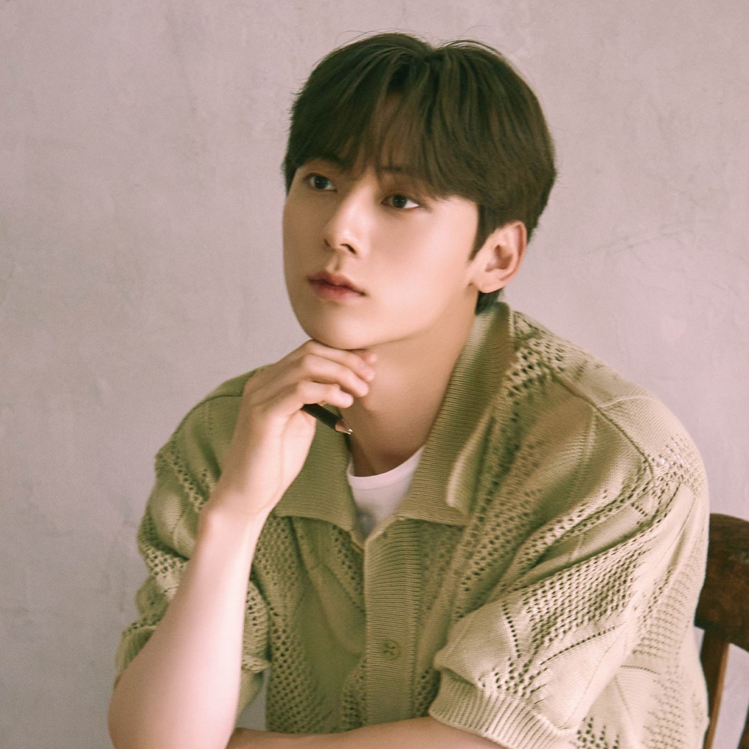 ミンヒョンの舞台裏ショット