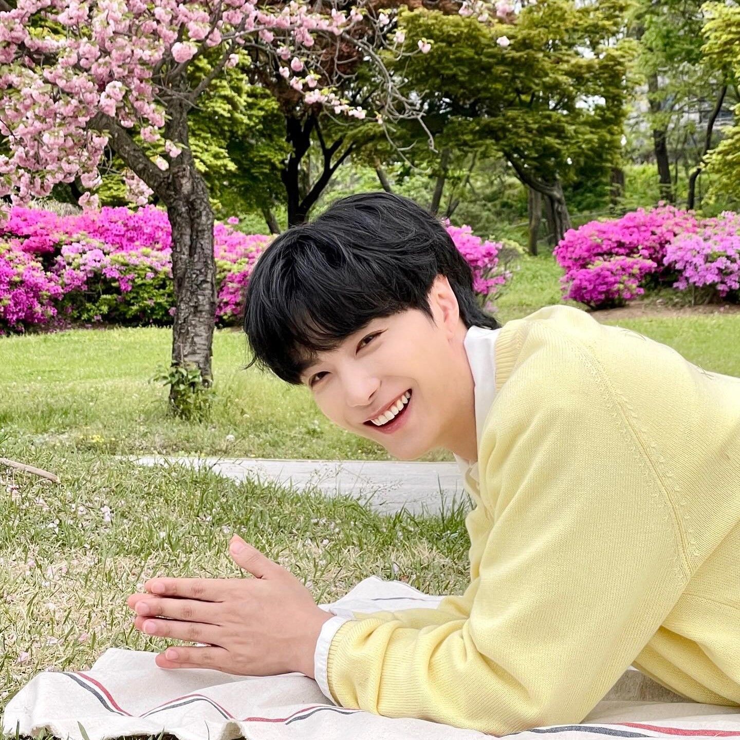Recent activity shot of Kim Jonghyeon
