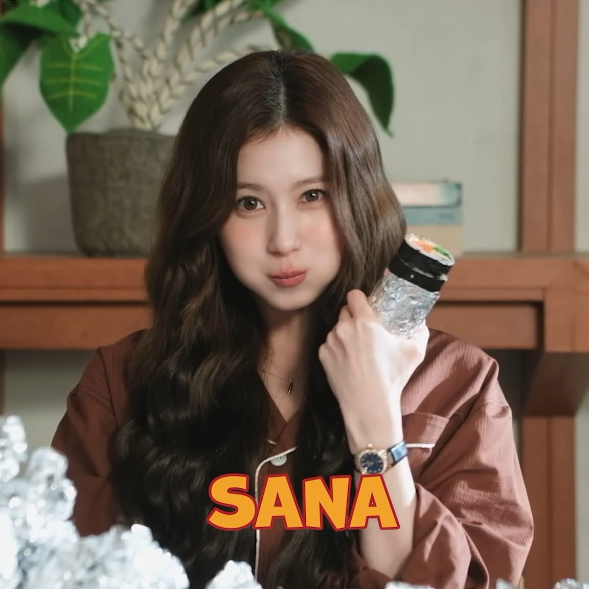 A moment captured by Sana (TWICE)'s fan