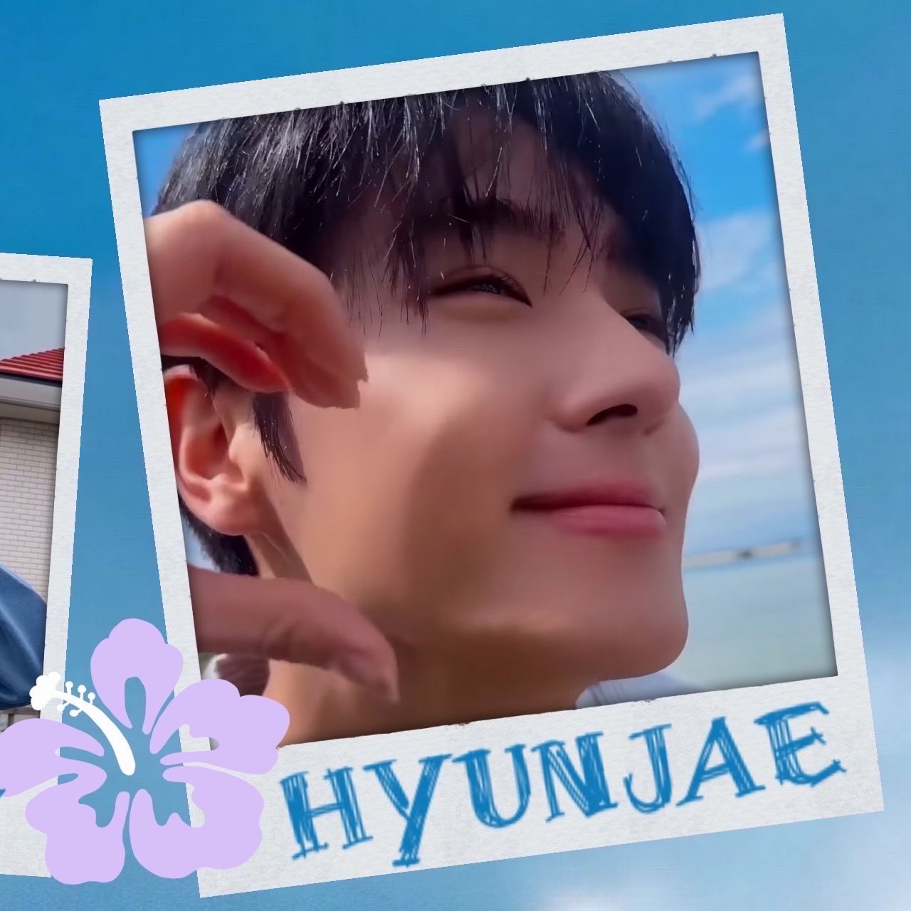 A moment captured by Hyunjae (THE BOYZ)'s fan