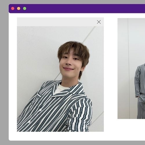 A moment captured by Han Seungwoo's fan