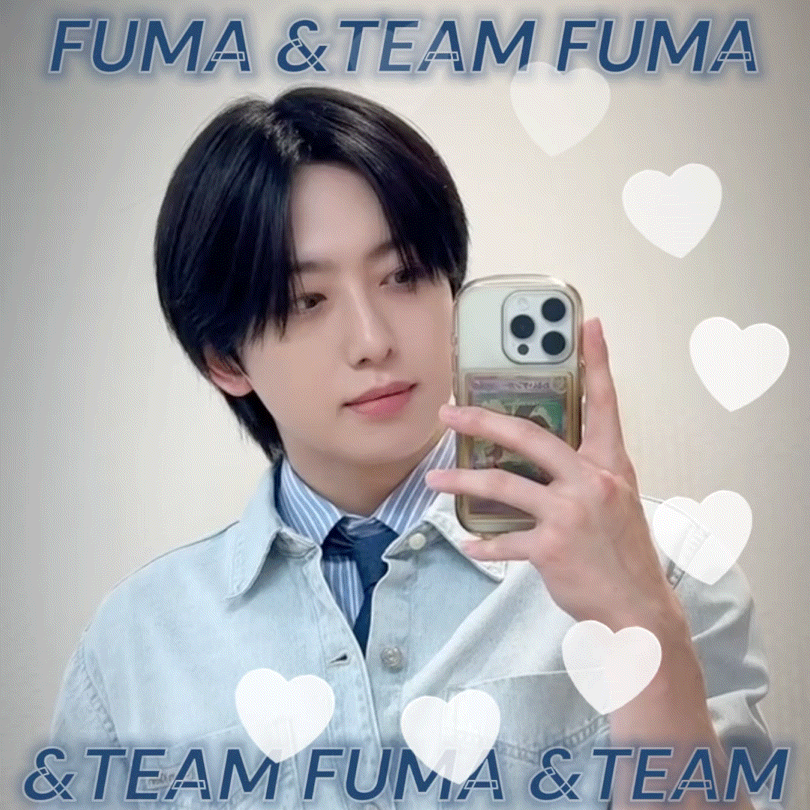 Behind-the-scenes cut of Fuma (&TEAM)