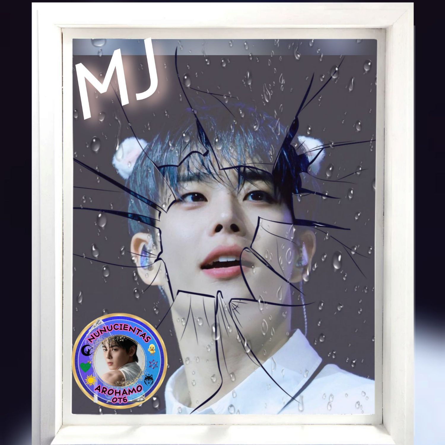 A moment captured by MJ (ASTRO)'s fan