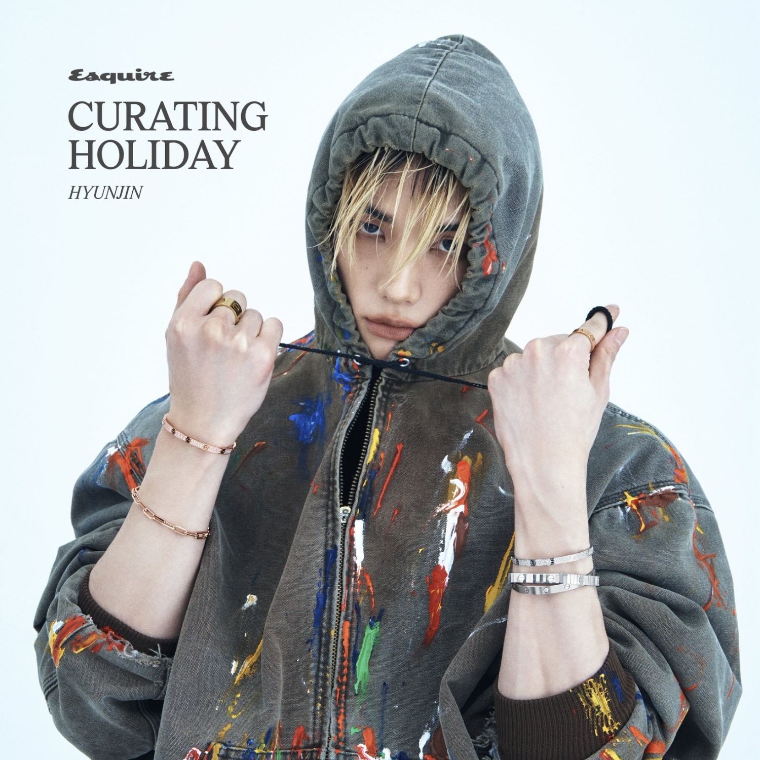 A moment captured by Stray Kids's fan