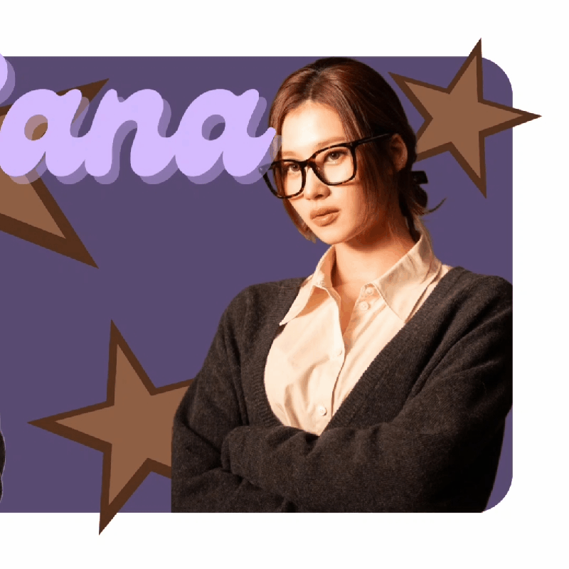 A moment captured by TWICE's fan