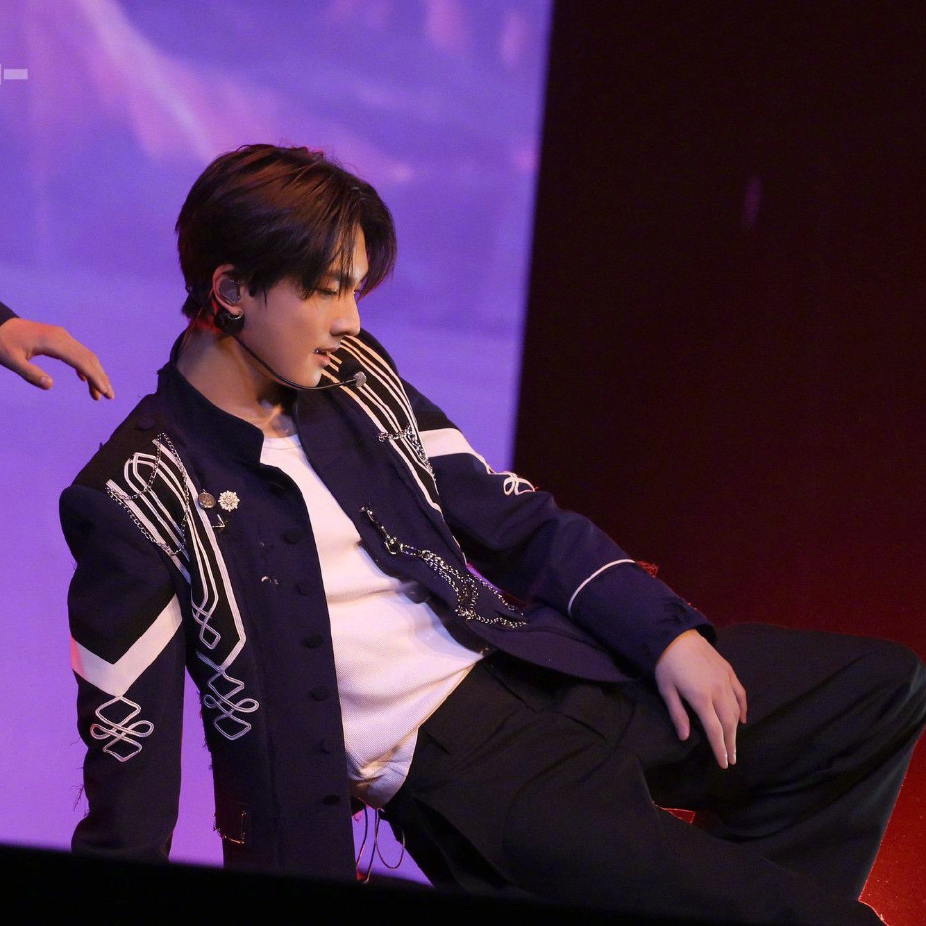 A moment captured by Jungwon (ENHYPEN)'s fan