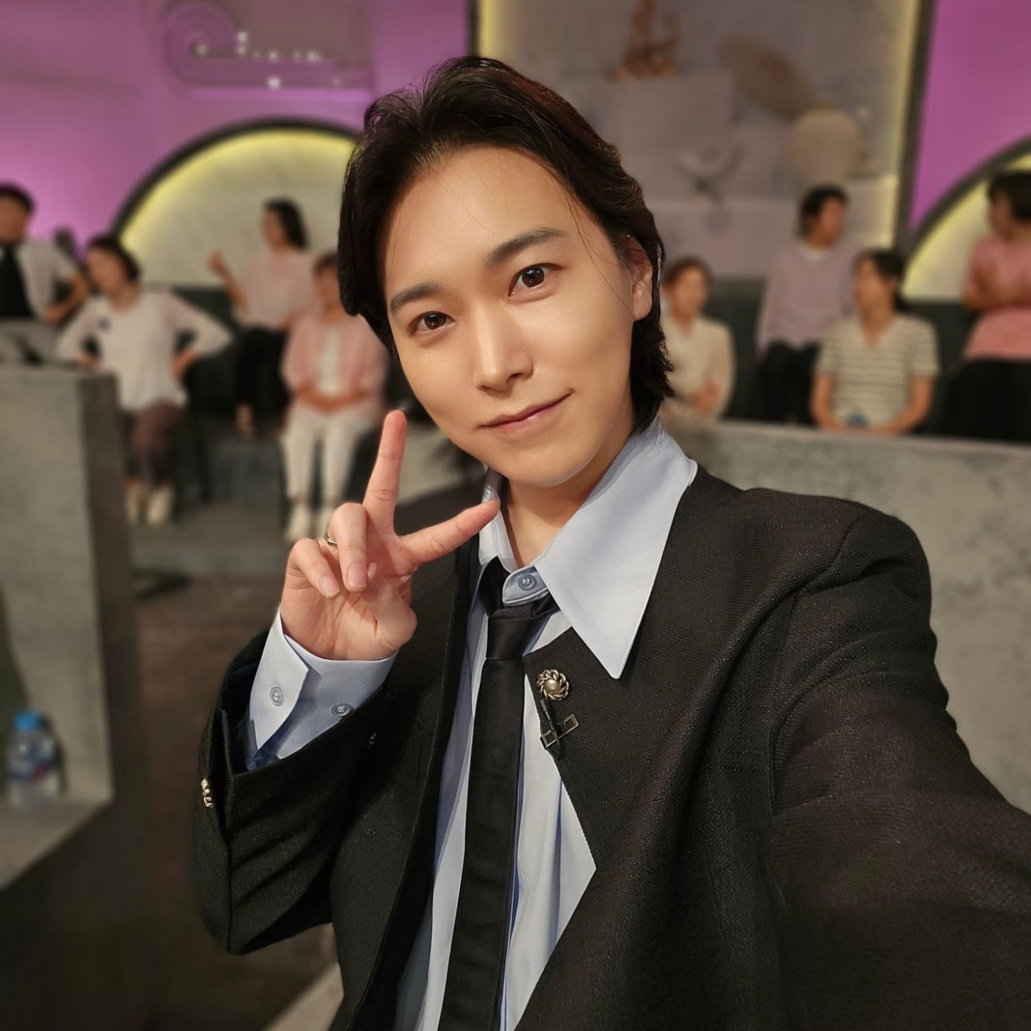 A moment captured by Sungmin (Super Junior)'s fan