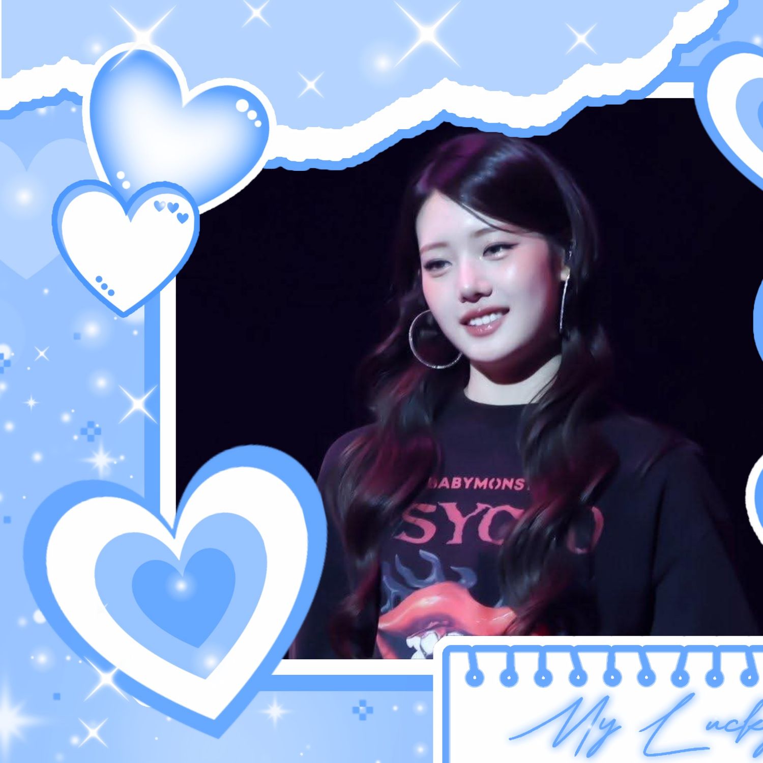 ローラ (BABYMONSTER)の舞台裏ショット