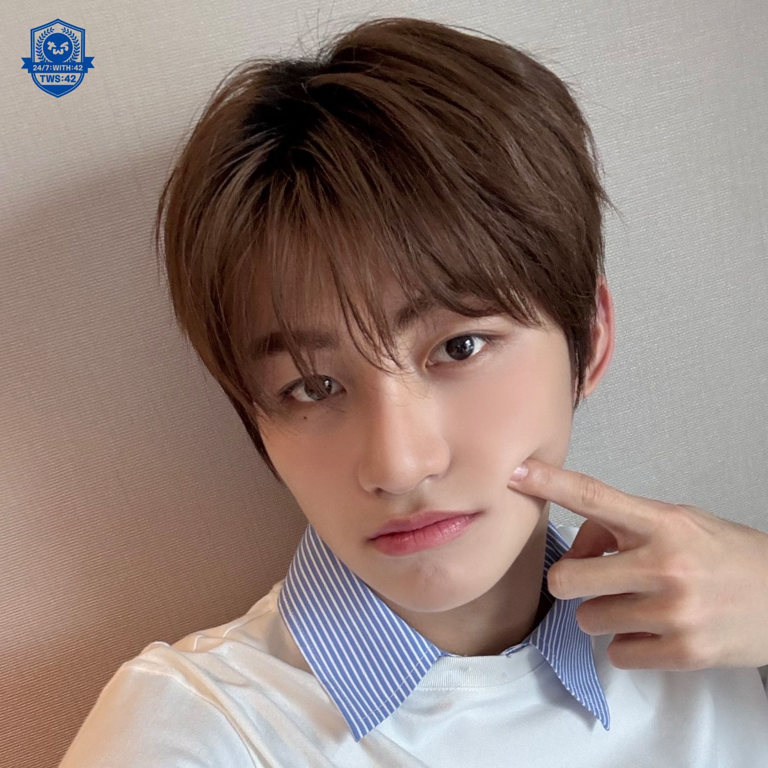 A moment captured by Jihoon (TWS)'s fan