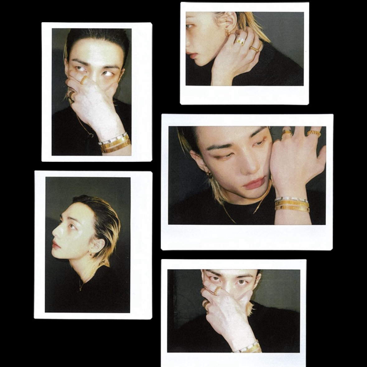 A moment captured by Stray Kids's fan