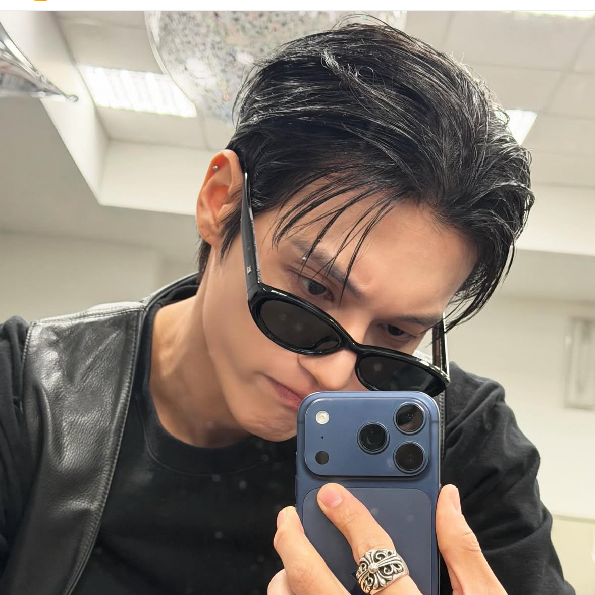 A moment captured by Wooyoung (ATEEZ)'s fan