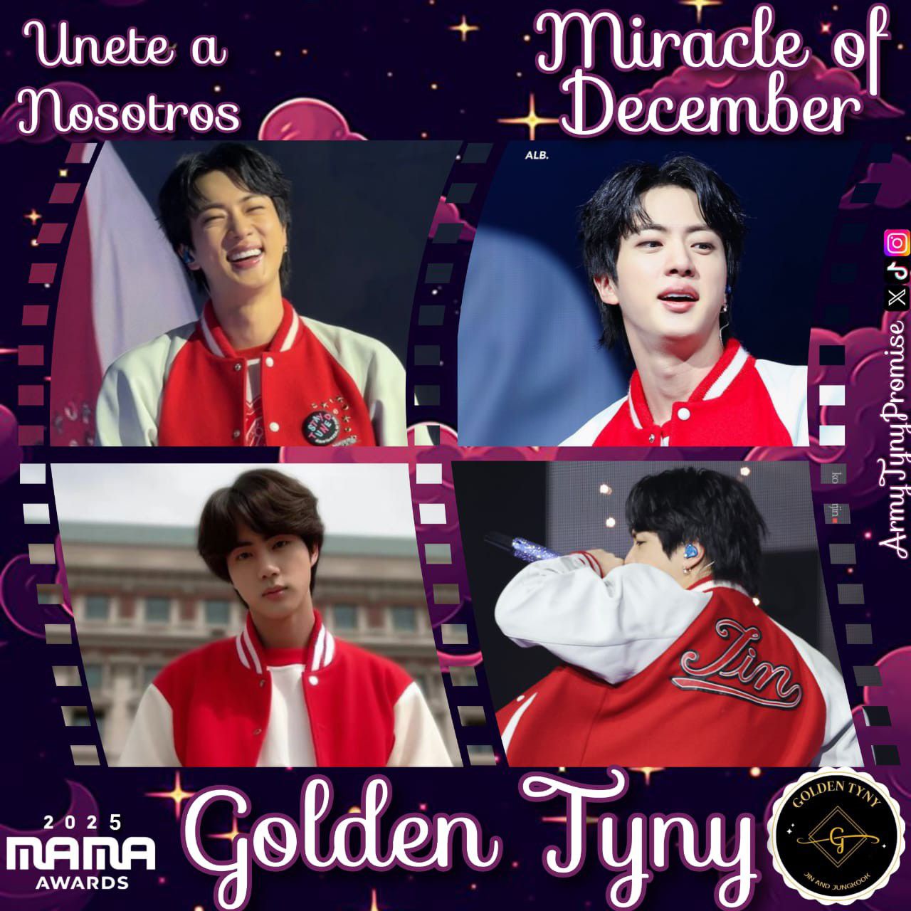 Foto aktivitas terbaru Jin (BTS)
