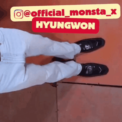 Foto aktivitas terbaru Hyungwon (MONSTA X)