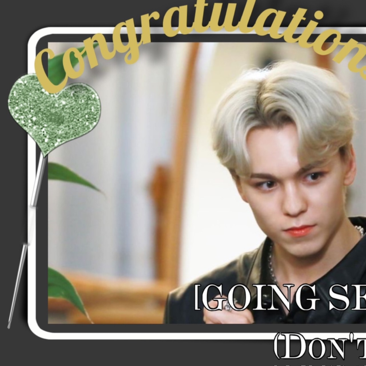 A moment captured by Vernon (SEVENTEEN)'s fan