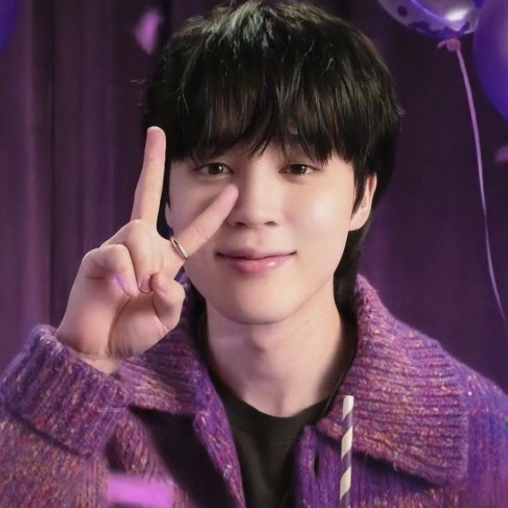 Recent activity shot of Jimin (BTS)