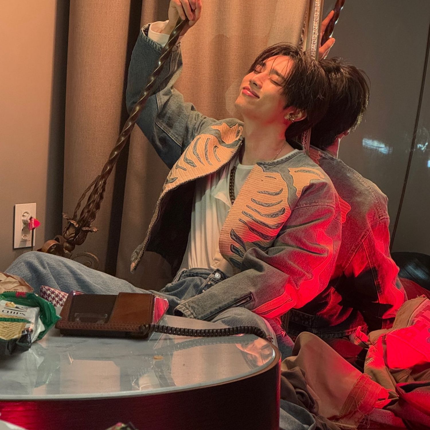 Recent activity shot of Sunwoo (THE BOYZ)
