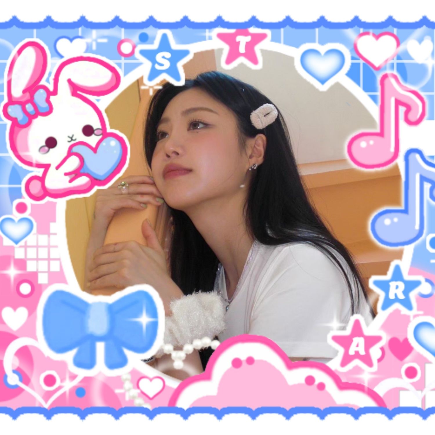 Behind-the-scenes cut of Soojin