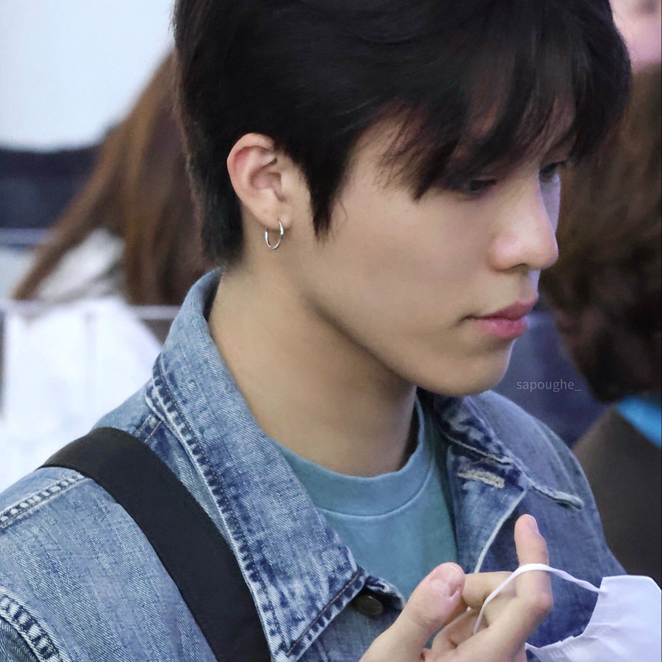 A moment captured by Park Jeongwoo (TREASURE)'s fan