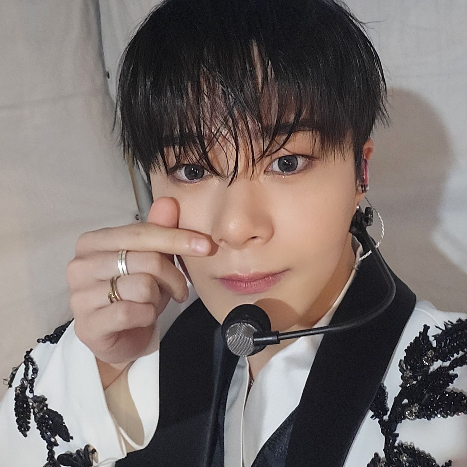A moment captured by Moonbin (ASTRO)'s fan