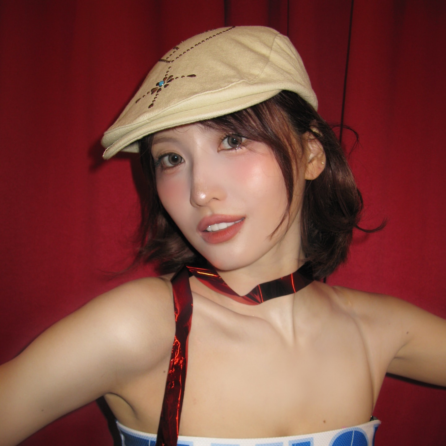 Momo (TWICE)粉絲拍下的瞬間