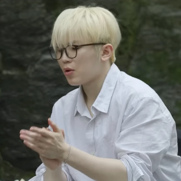 Recent activity shot of Woozi (SEVENTEEN)