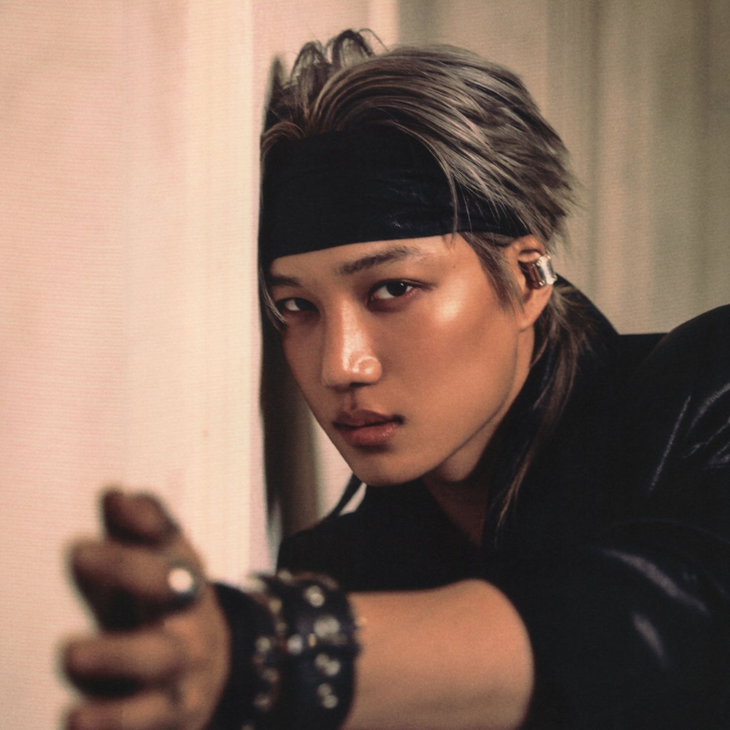 Recent activity shot of Kai (EXO)