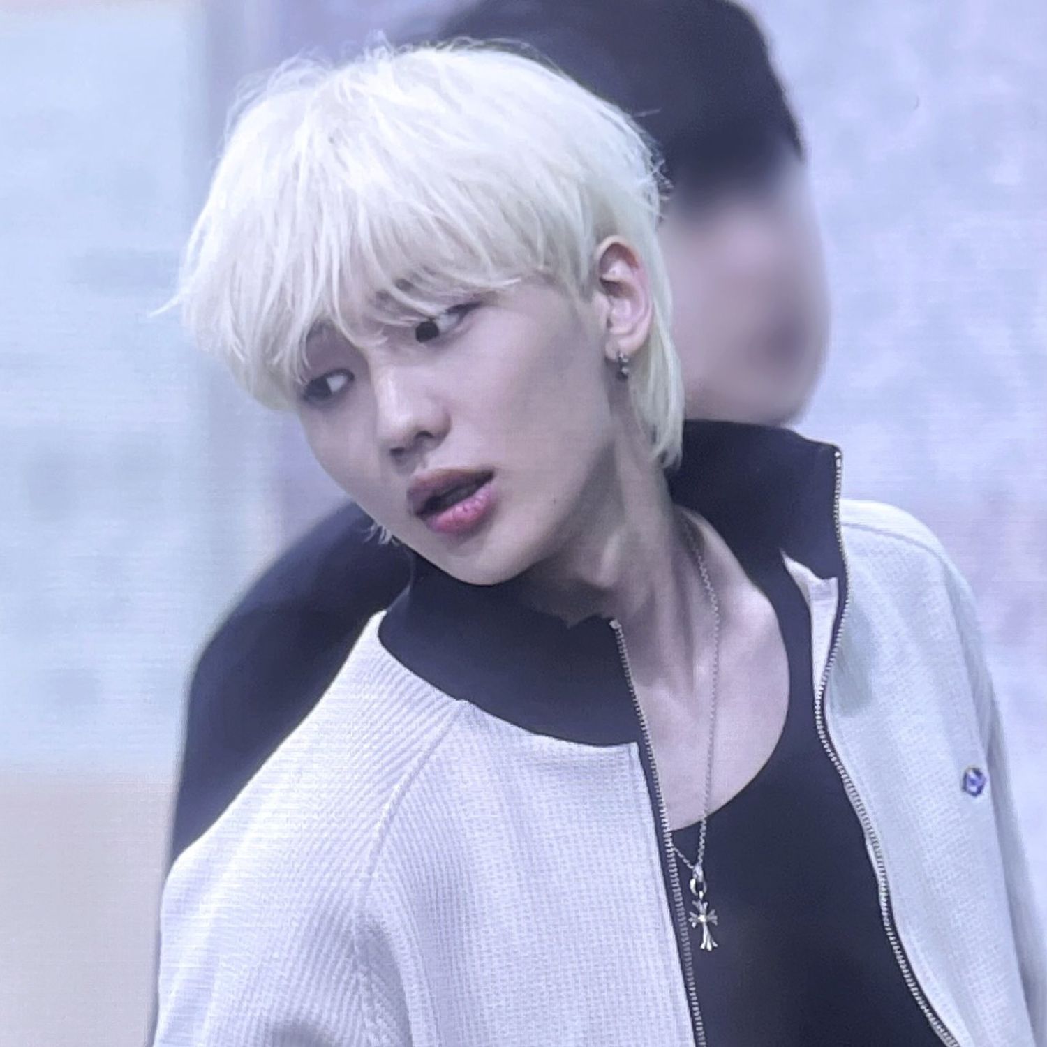 A moment captured by Junhyeok (TNX)'s fan